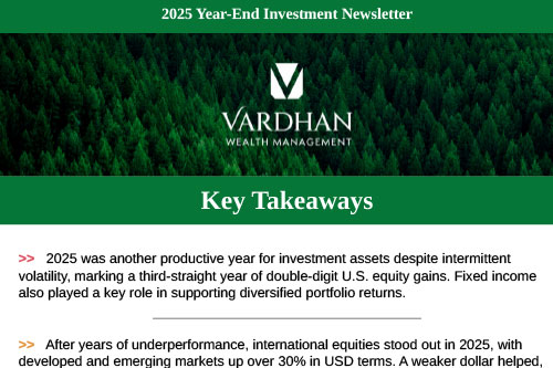 2025 Year-End Investment Newsletter